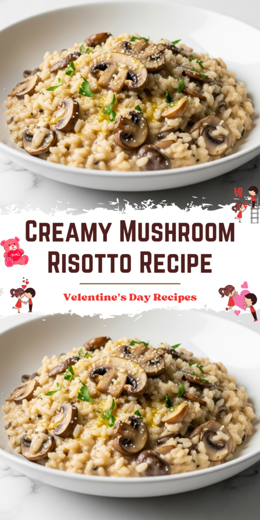 Creamy Mushroom Risotto Recipe