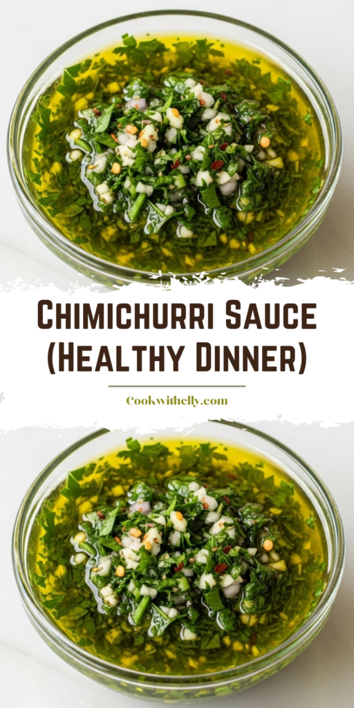 Easy Chimichurri Sauce Recipe