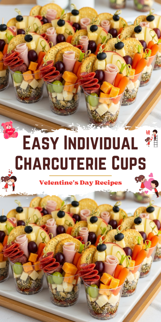 Easy Individual Charcuterie Cups