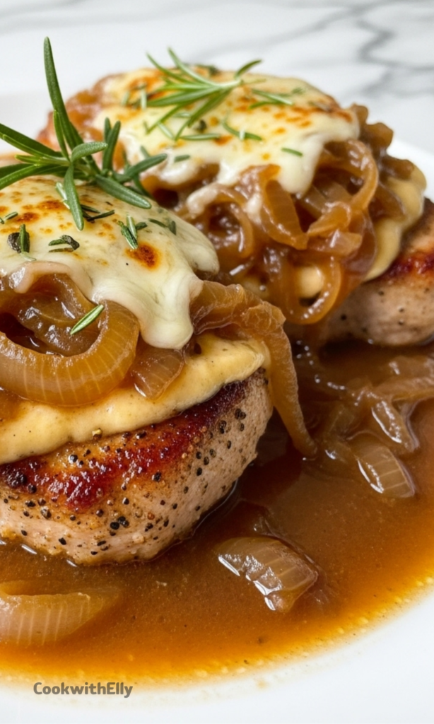 French Onion Smothered Pork Chops Recipe