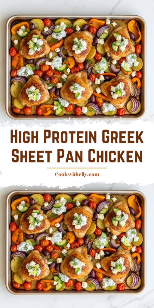 Greek Sheet Pan Chicken Recipe