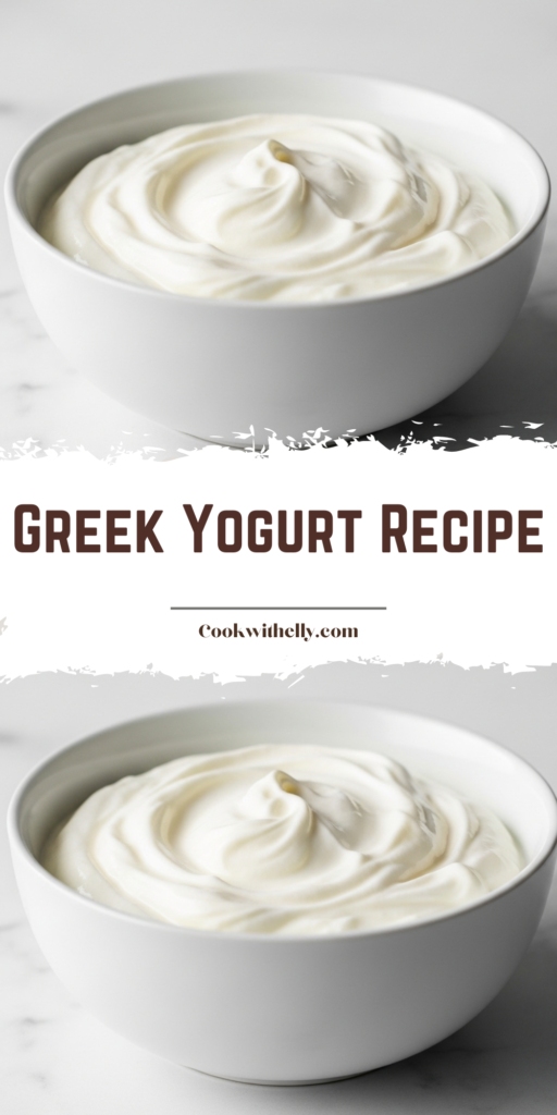 Greek Yogurt Recipe