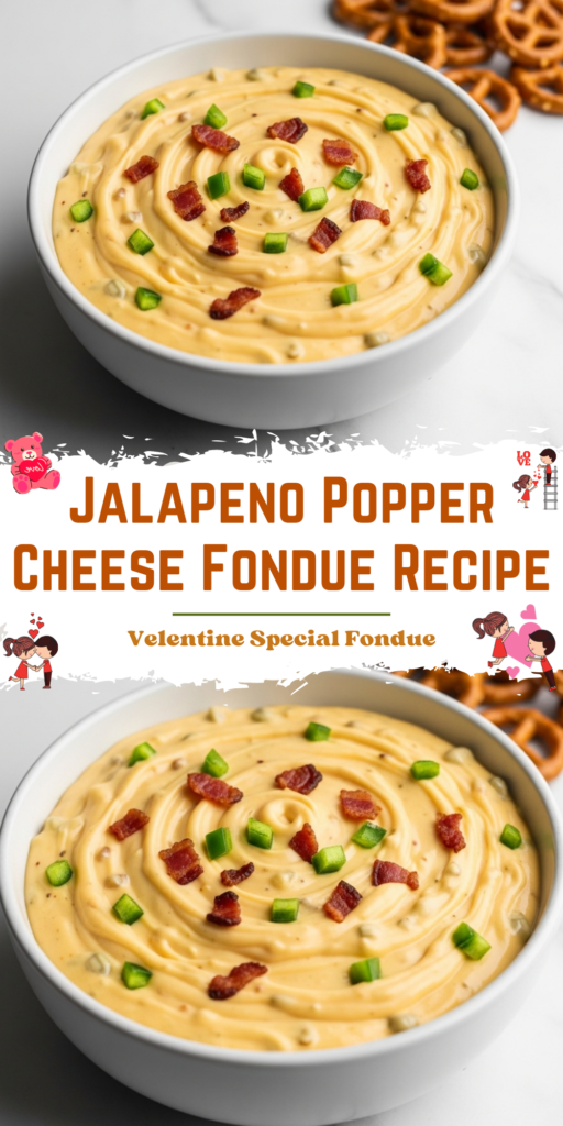 Jalapeno Popper Cheese Fondue Recipe