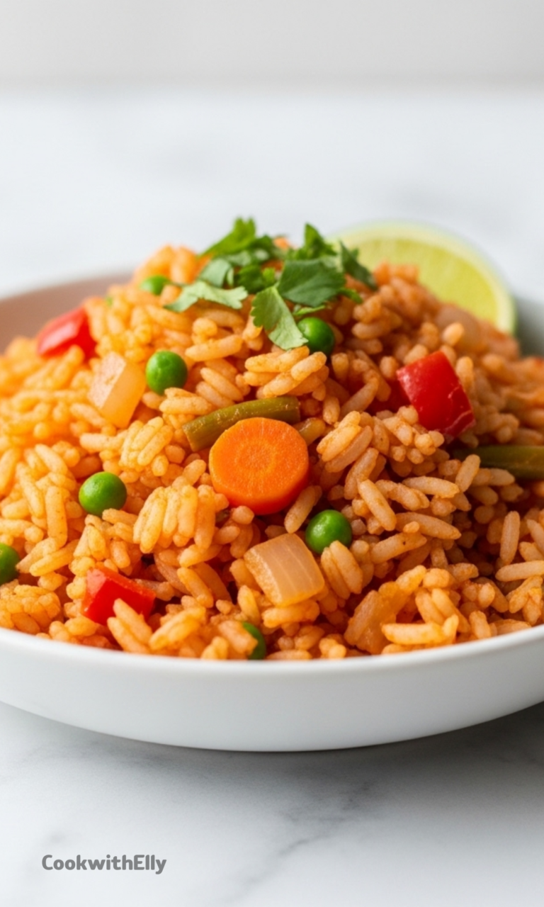 Mexican Rice Recipe (Arroz Rojo)