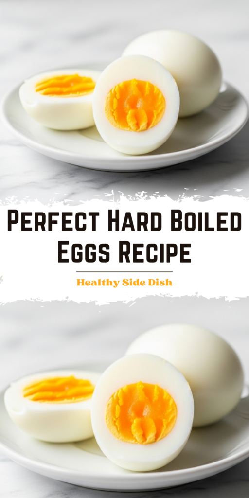 Perfect Hard Boiled Eggs Recipe