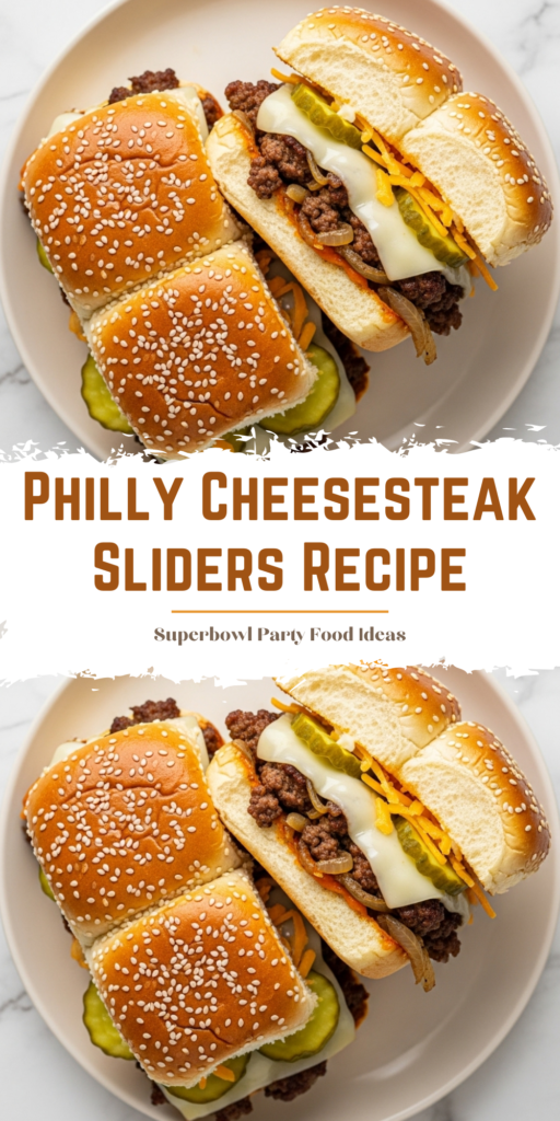 Philly Cheesesteak Sliders Recipe