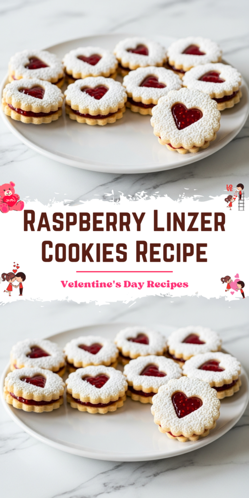 Raspberry Linzer Cookies Recipe