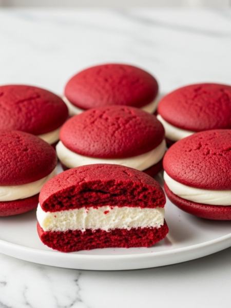 Red Velvet Whoopie Pies Recipe