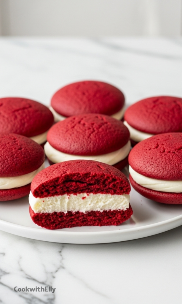 Red Velvet Whoopie Pies Recipe