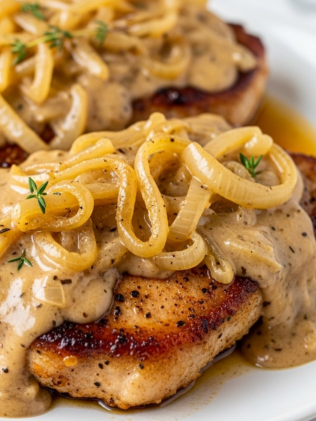 Smothered Pork Chops Recipe