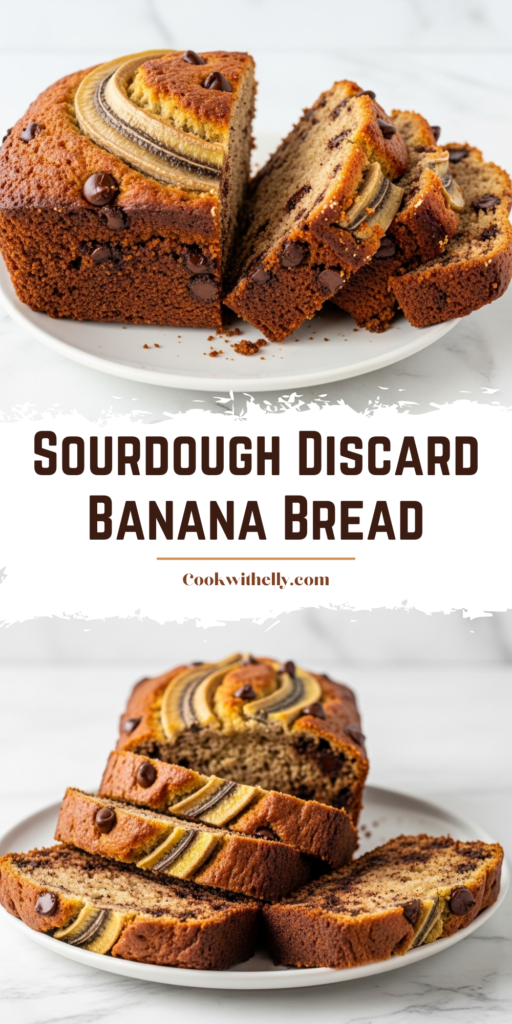 Sourdough Discard Banana Bread Recipe