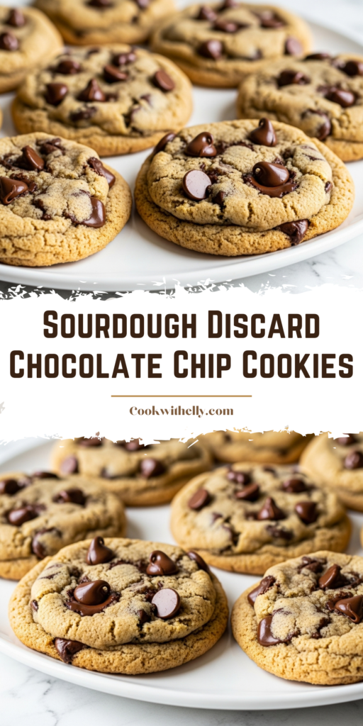 Sourdough Discard Chocolate Chip Cookies