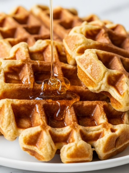 Sourdough Discard Waffles Recipe