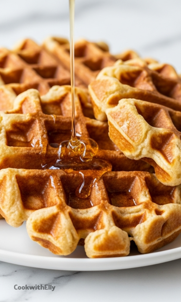 Sourdough Discard Waffles Recipe