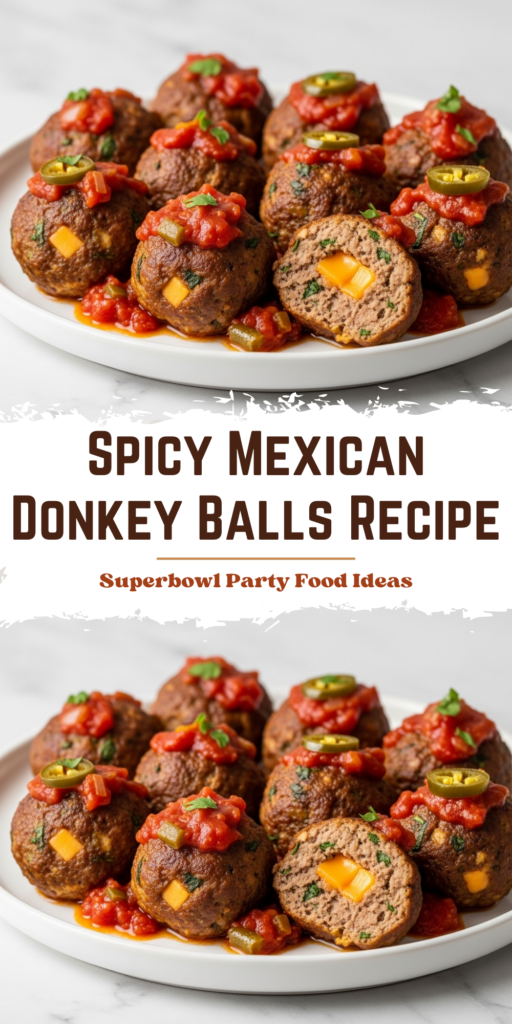 Spicy Mexican Donkey Balls Recipe