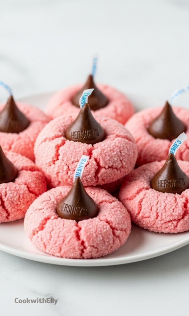 Strawberry Kiss Cookies Recipe