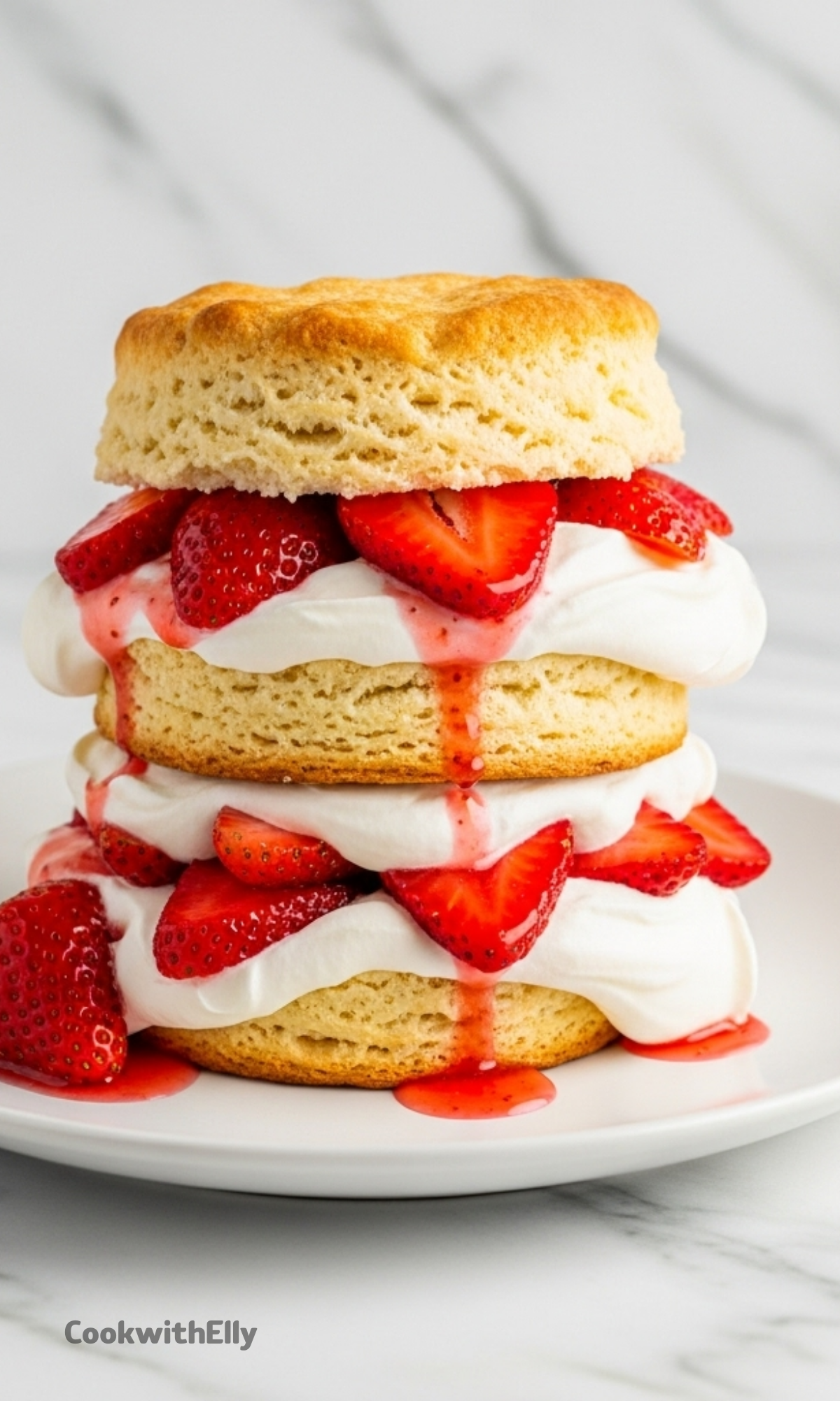 Strawberry Shortcake Recipe - cookwithelly.com
