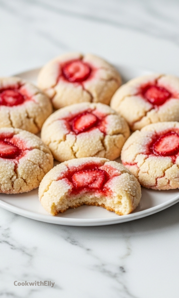 Strawberry Sugar Cookies Recipe