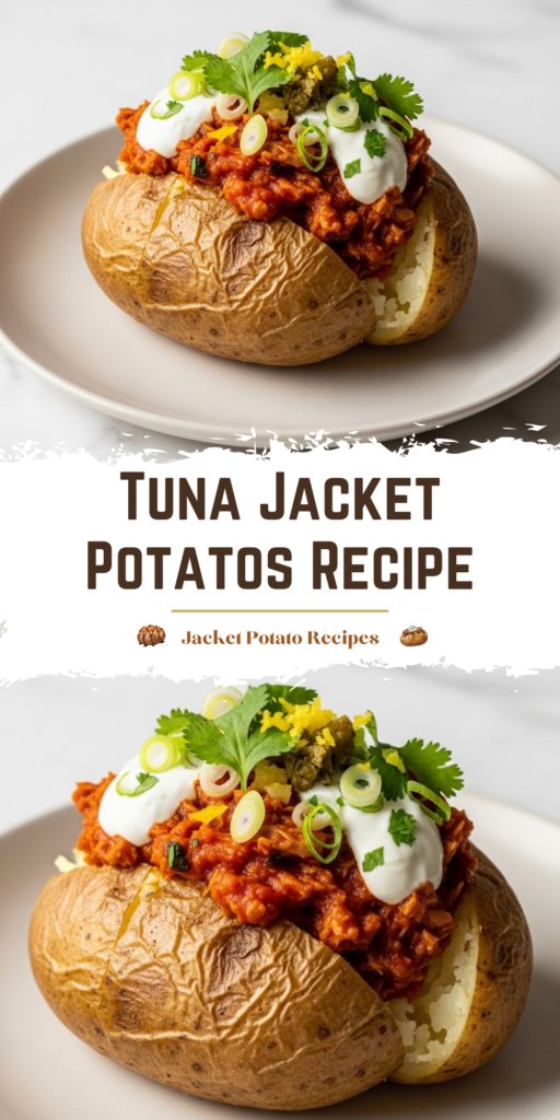 Tuna Jacket Potatos Recipe