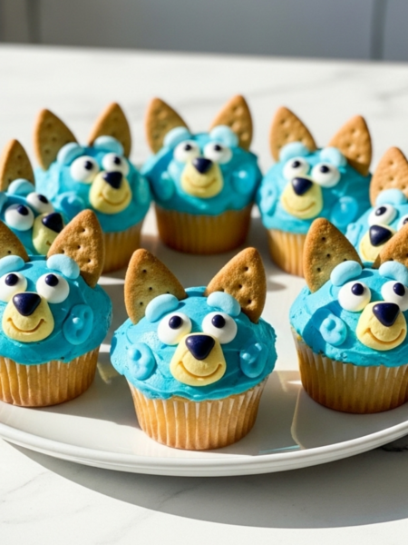 Bluey Cupcakes Recipe