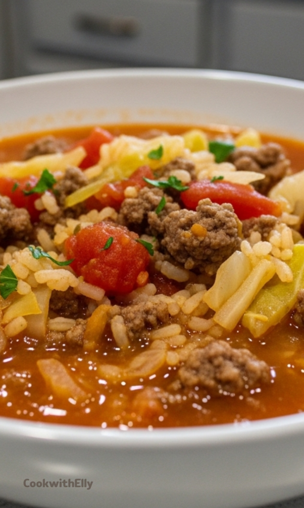 Cabbage Roll Soup Recipe