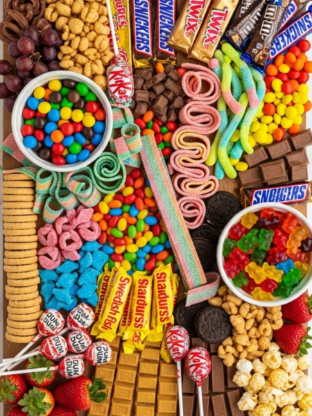 Candy Charcuterie Board