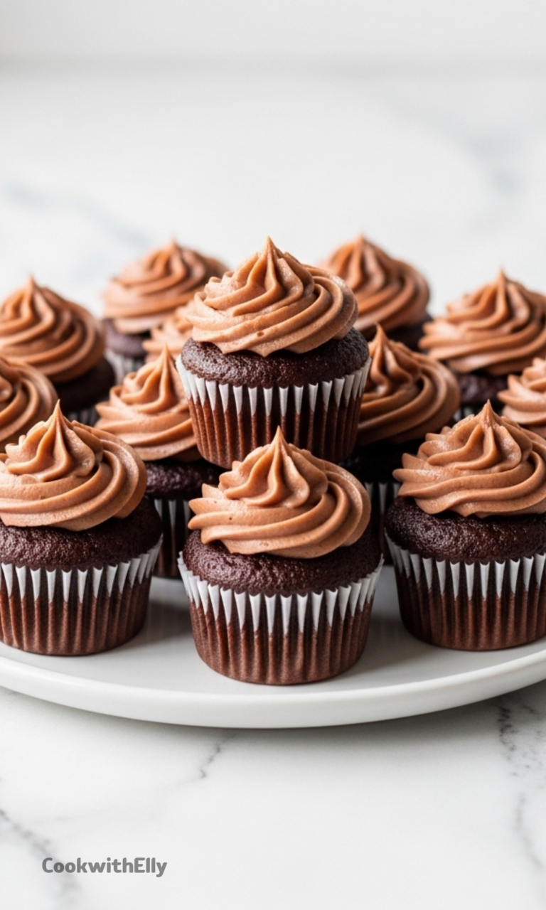 Chocolate Mini Cupcakes Recipe