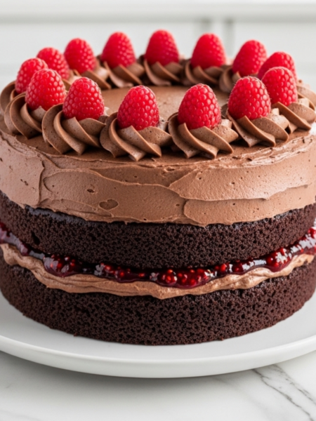 Chocolate Raspberry Cake Recipe