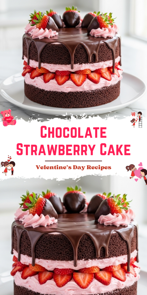 Chocolate Strawberry Cake Recipe
