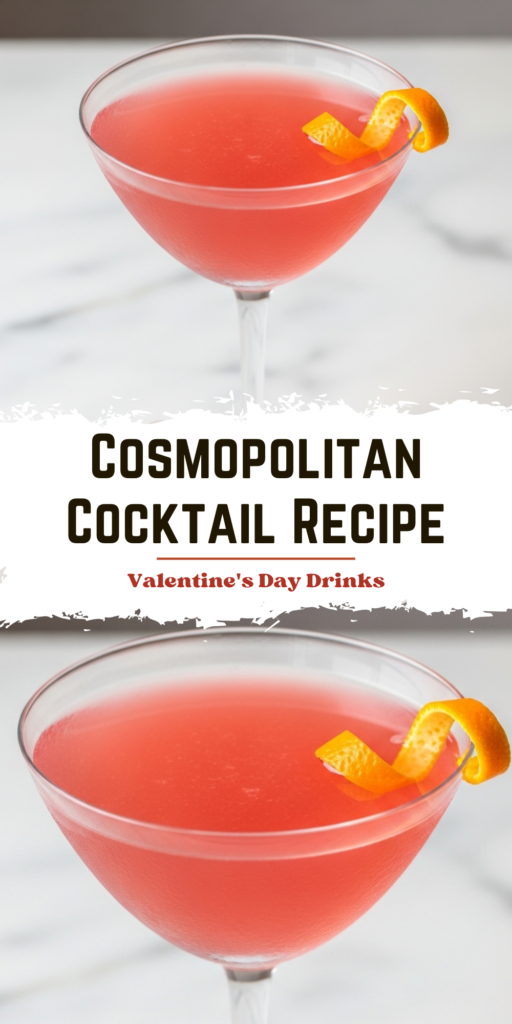 Cosmopolitan Cocktail Recipe