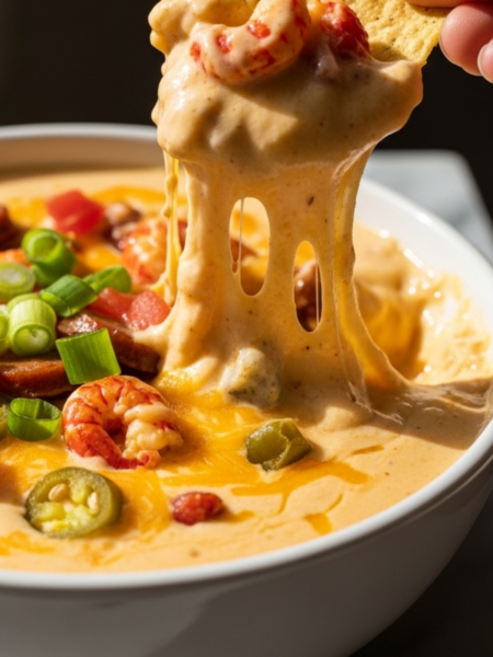 Crawfish Queso Recipe