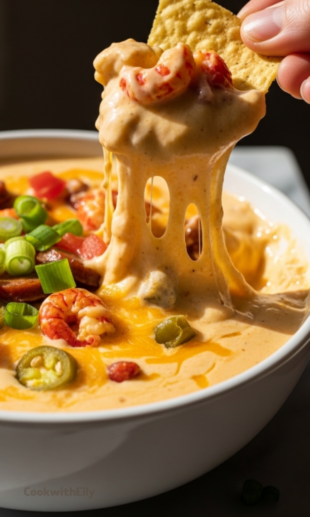 Crawfish Queso Recipe
