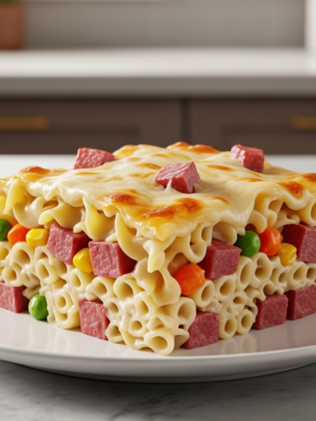 Creamy Corned Beef Casserole Recipe