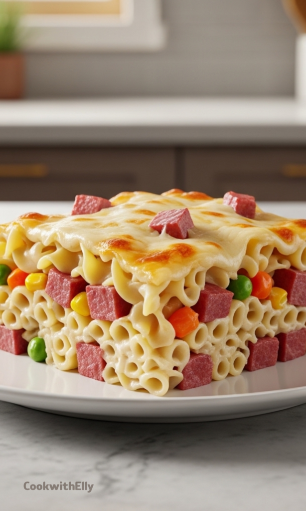 Creamy Corned Beef Casserole Recipe