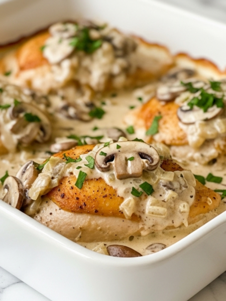 Creamy Keto Chicken Casserole Recipe
