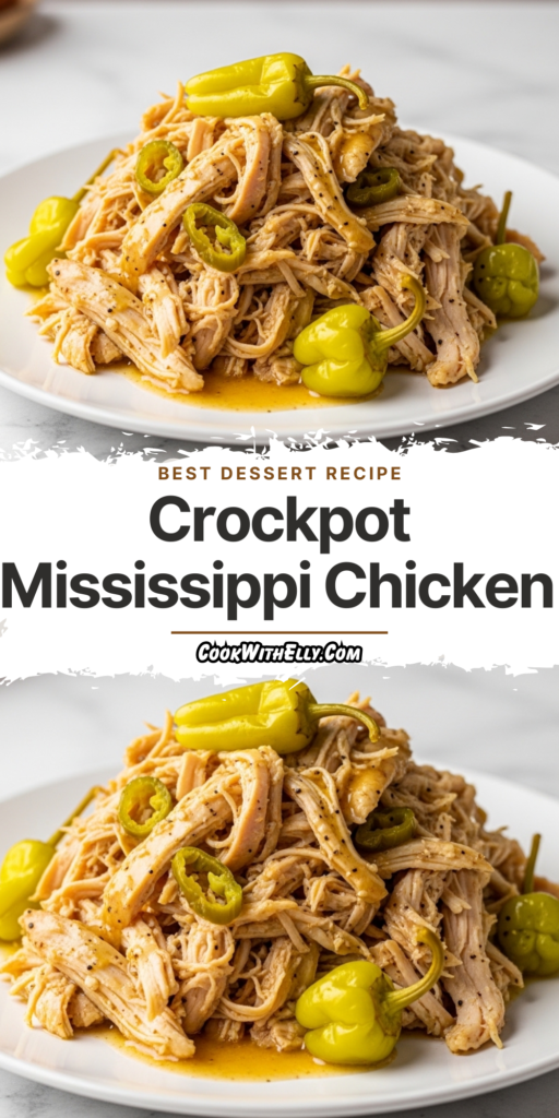 Crockpot Mississippi Chicken Recipe