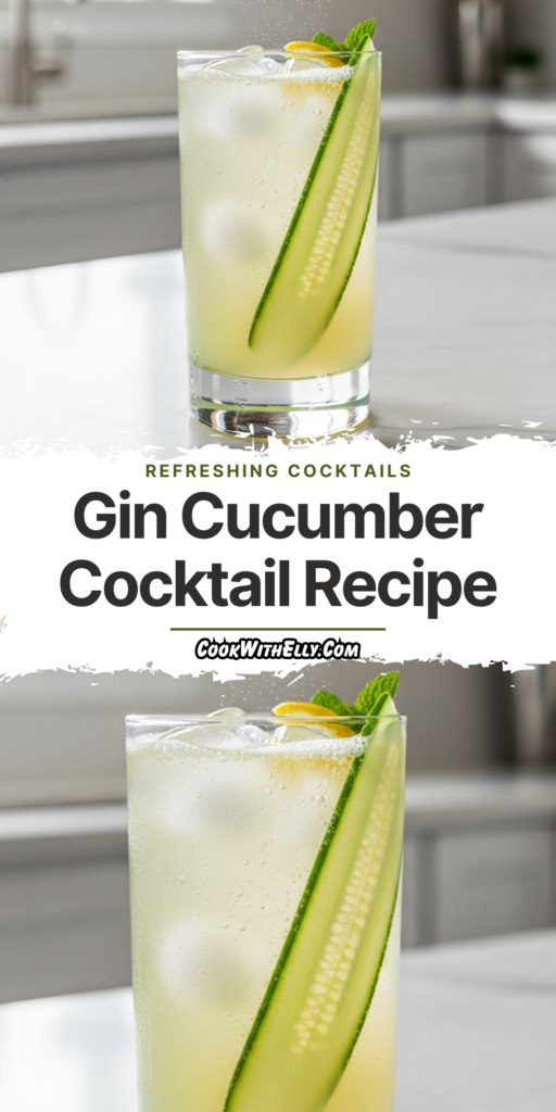Gin Cucumber Cocktail Recipe