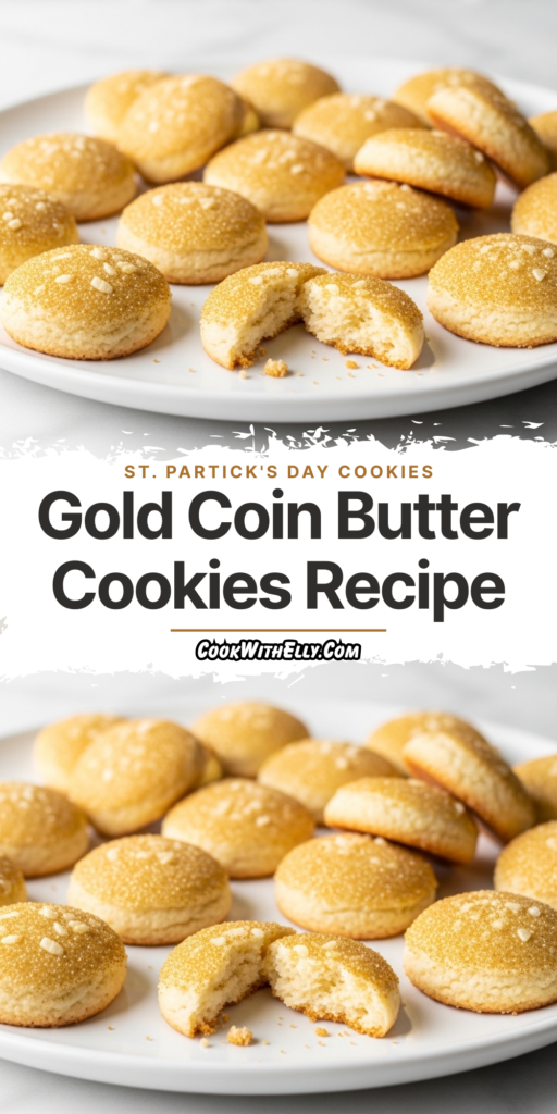 Gold Coin Butter Cookies Recipe