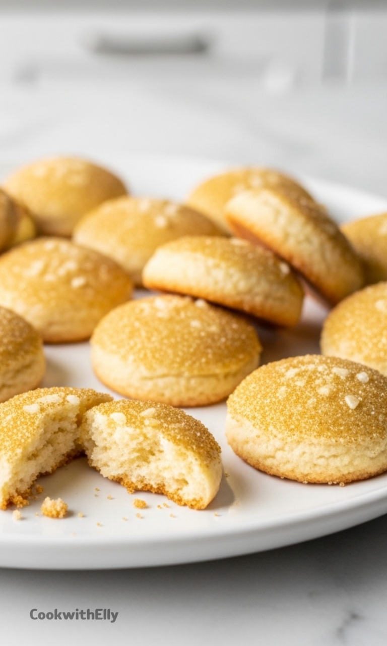 Gold Coin Butter Cookies Recipe