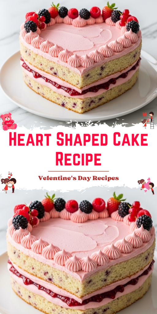 Heart Shaped Cake Recipe