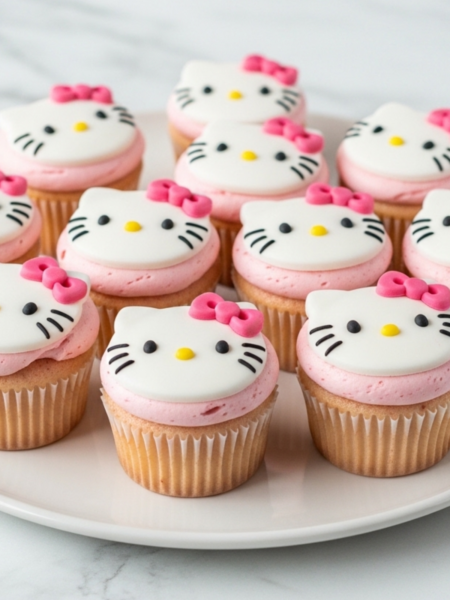 Hello Kitty Cupcake Recipe