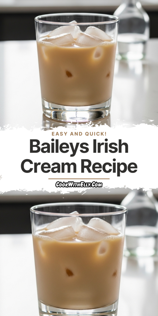 Homemade Baileys Irish Cream Recipe