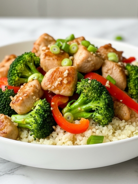 Keto Chicken Stir Fry Recipe