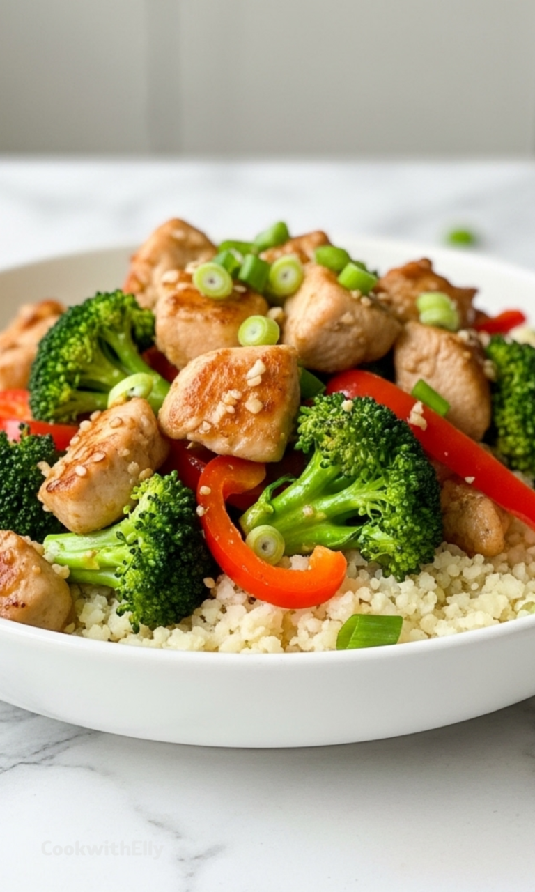 Keto Chicken Stir Fry Recipe