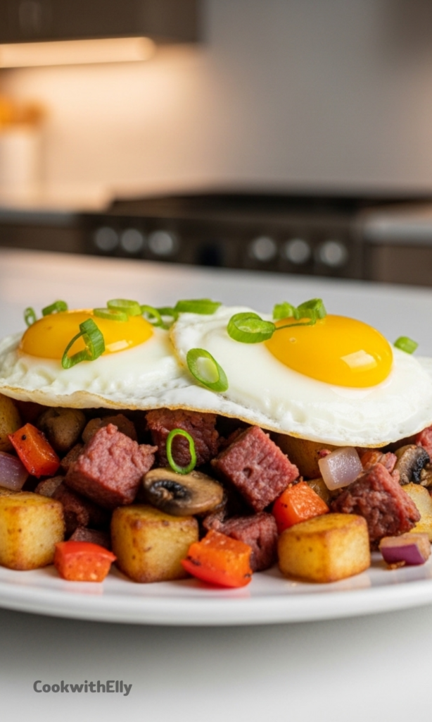 Leftover Corned Beef Breakfast Hash Recipe