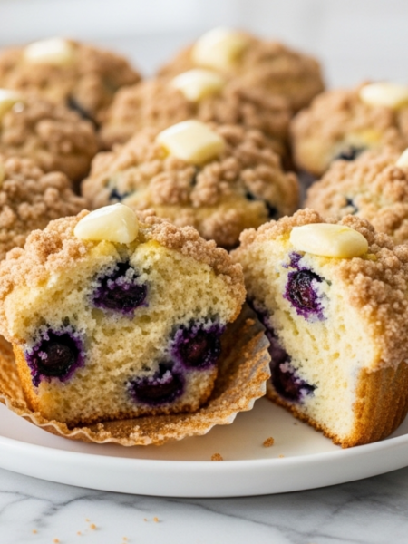 Lemon Blueberry Muffins Recipe
