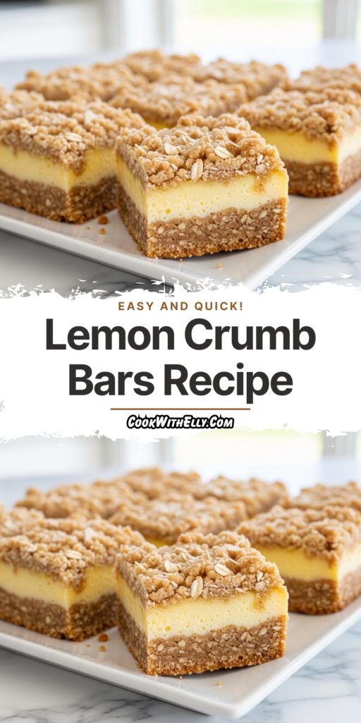 Lemon Crumb Bars Recipe