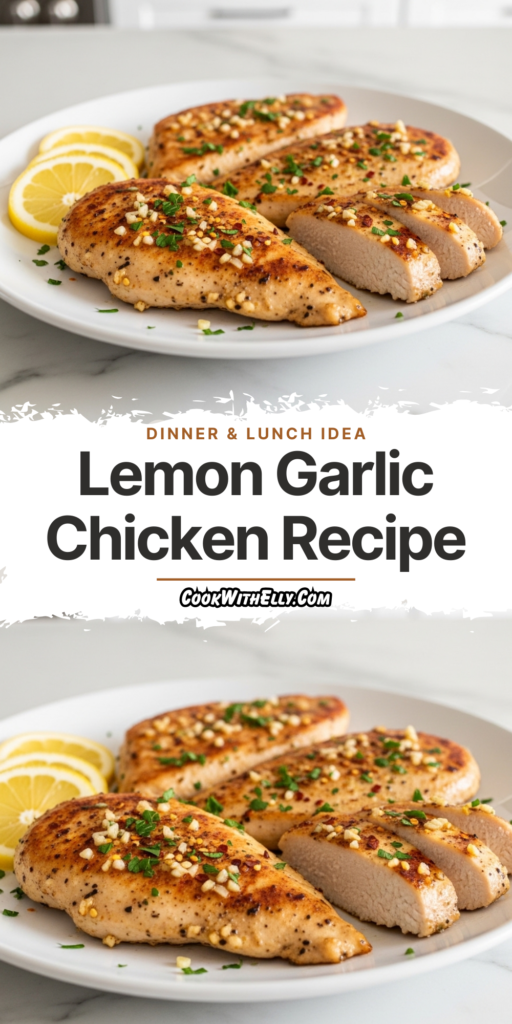 Lemon Garlic Chicken Recipe