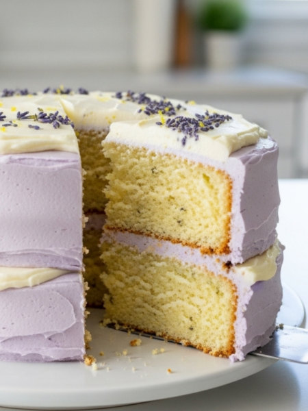 Lemon Lavender Cake Recipe