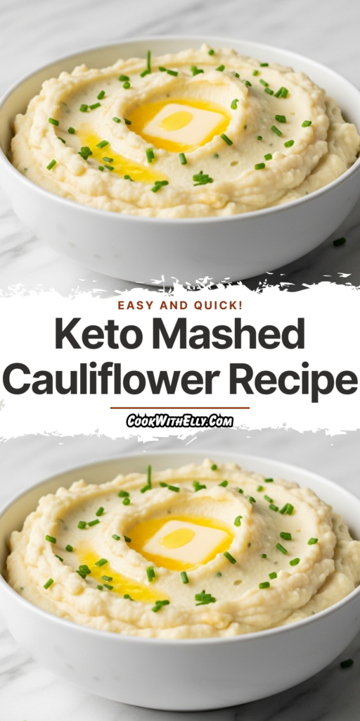 Mashed Cauliflower Recipe
